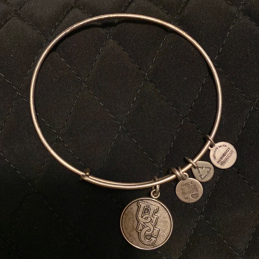 Alex and Ani Collegiate University of South Carolina Silver Bracelet
